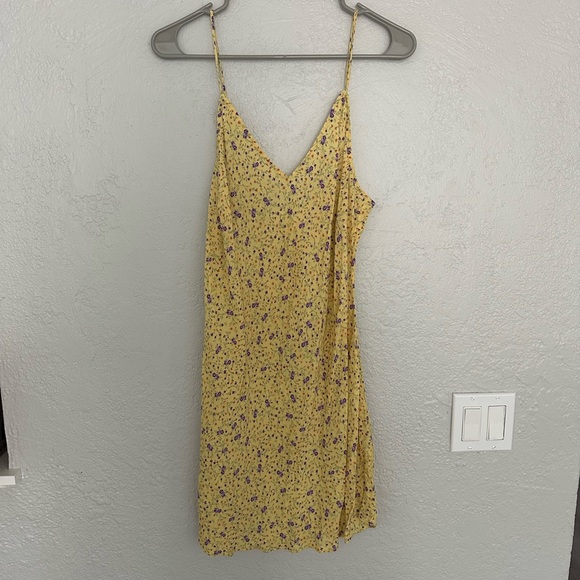 Anthropologie-Favorite Daughter The Drew Floral Mini Slip Dress - Picture 5 of 7